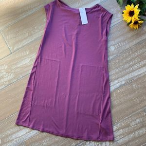 Eileen Fisher NWT signature jersey knit dress